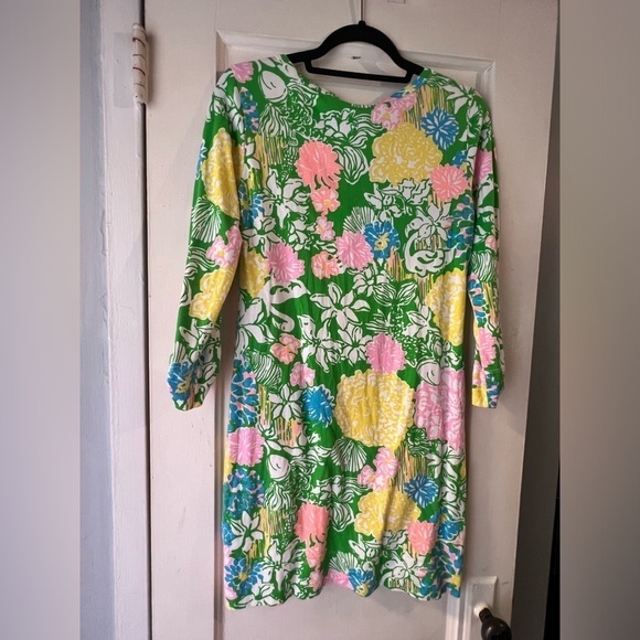 LILLY PULITZER Hibiscus Stroll Palmetto Dress S - Picture 4 of 10